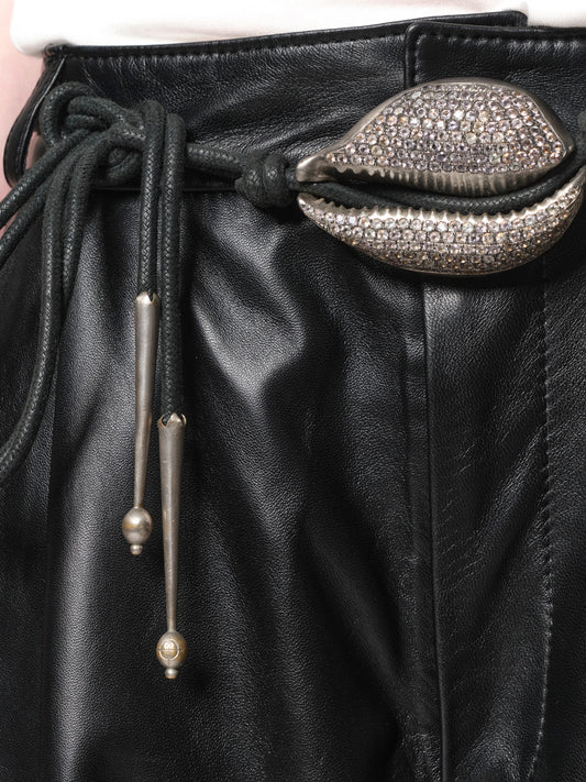 Lutra Sapphire Shell Belt