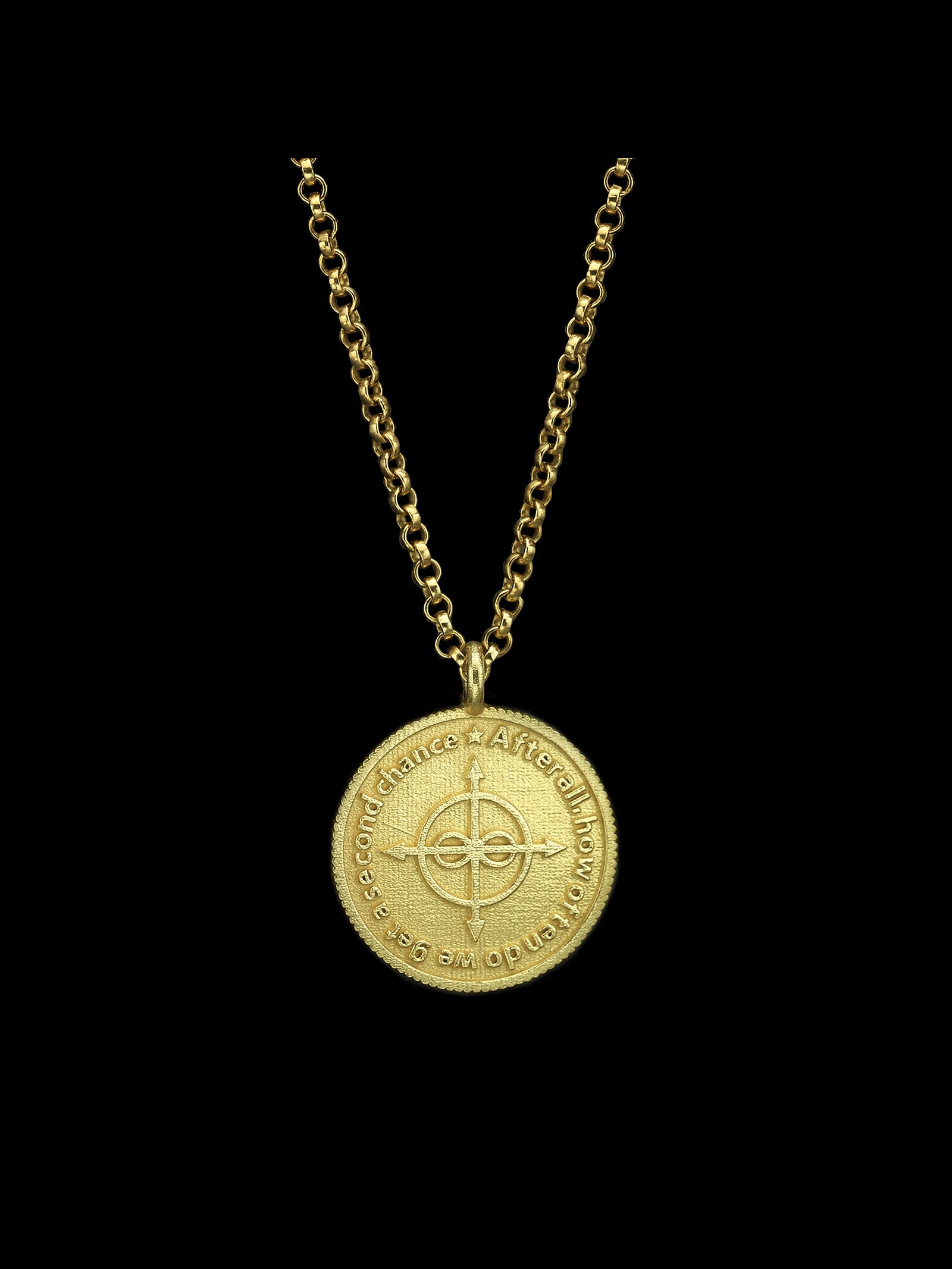Bazz & Lutra Coin Pendant