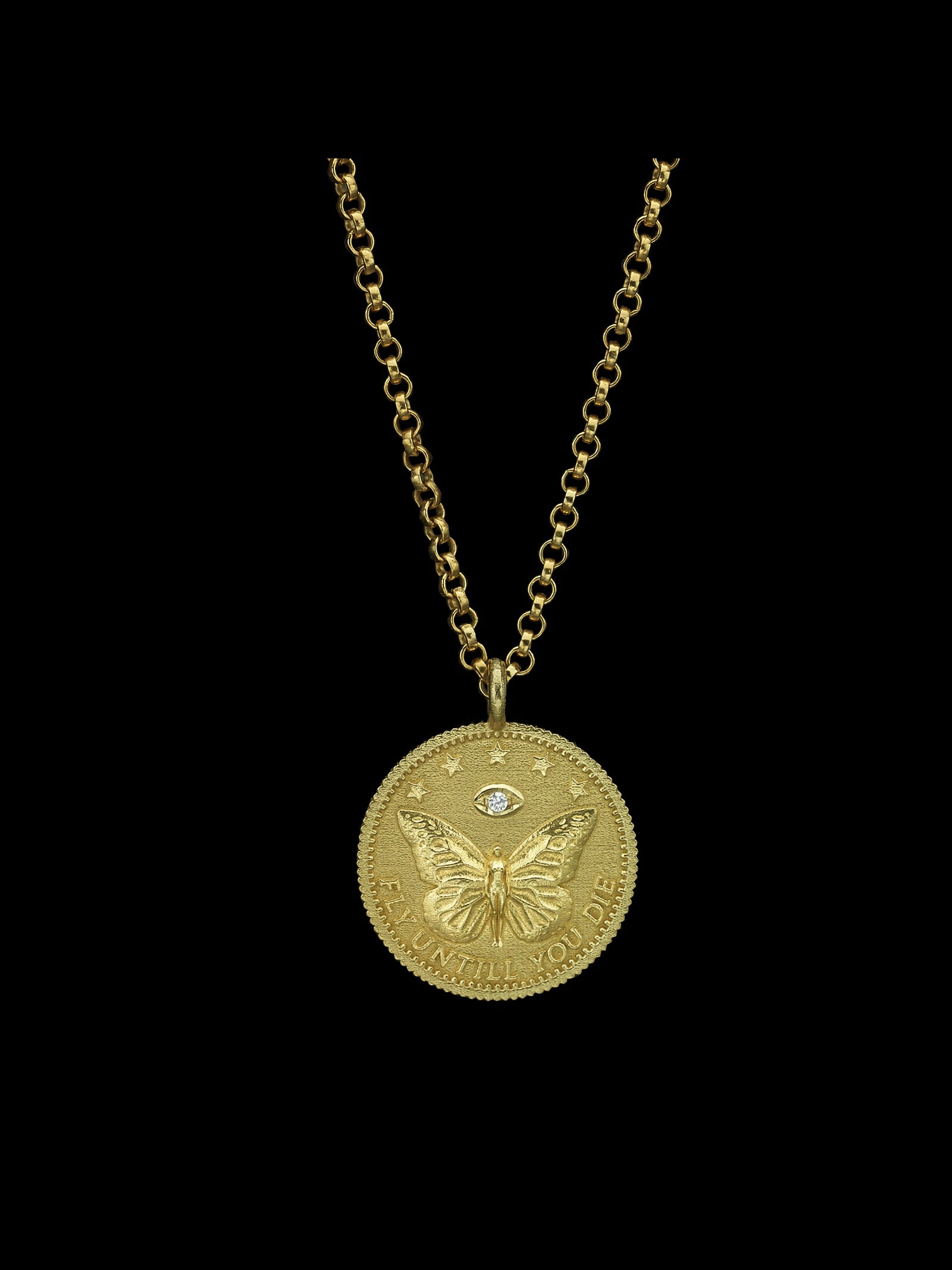 Bazz & Lutra Coin Pendant